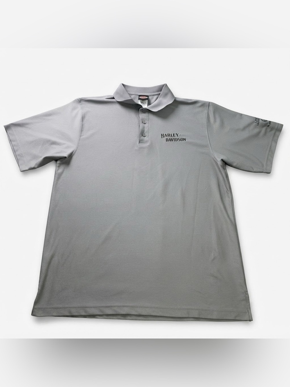 Harley-Davidson Latus Motors Performance Polo Shirt (Gray, Size XL)